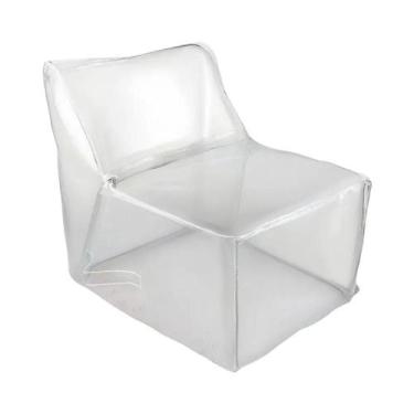 Imagem de Capa Transparente Para Cadeira Saco De Feijão Para Adultos E Crianças,