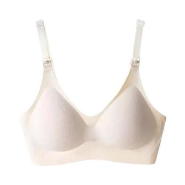 Imagem de Roupa Íntima De Amamentação Sem Arame, Abertura Frontal, Confortável, 