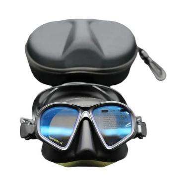 Imagem de Máscara Profissional De Mergulho Livre De Baixo Volume Com Vidro Tempe
