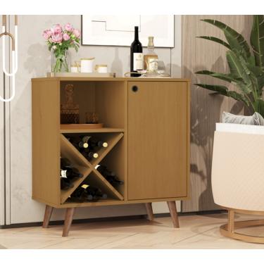 Imagem de Aparador com adega 4117 Pés palito Nature - Comprar Moveis em Casa