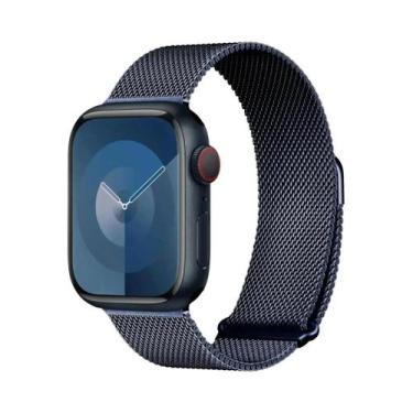 Imagem de Pulseira Milanese De 40mm 41mm 44mm 45mm 46mm Para Apple Watch Série 1