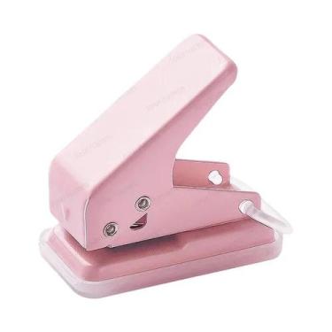 Imagem de Furador De Papel Redondo Portátil Kawaii Com Anel Único Para Escritóri
