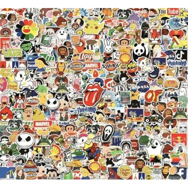 Imagem de StickerSity - Adesivos incríveis | Pacote com 100 adesivos aleatórios | Adultos Adolescentes Crianças | Decalques de vinil à prova d'água | Garrafa de água, capacete de skate, laptop, bicicleta