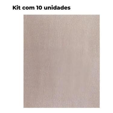 Imagem de Kit 10 Folhas Lixa No Fil Seco A275 230x280 P0400 Norton