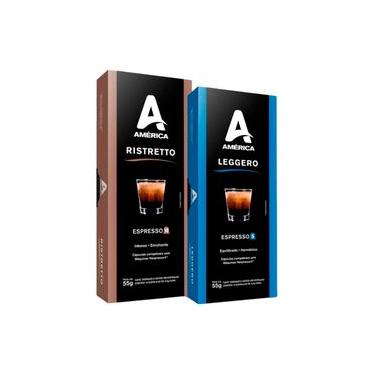 Imagem de Cápsulas de Café Ristretto e Leggero - Caixa com 20 Unidades