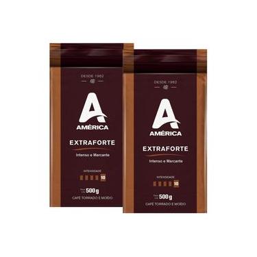Imagem de Café Torrado e Moído Vácuo Extraforte - 2 Pacotes com 500g