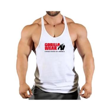 Imagem de Camiseta Regata Masculina De Secagem Rápida Para Academia, Colete De T