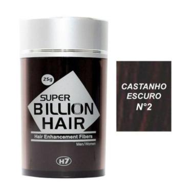 Imagem de Super Billion Hair Maquiagem Capilar Disfarça Calvície Fibra de Querat