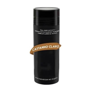 Imagem de Fibra Capilar Disfarça Calvície Queratina Maquiagem Cabelo - Hair, Cas