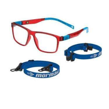 Imagem de Armação de Óculos Infantil Mormaii Trick M6122c5751 Vermelho Translúcido cat1-Masculino