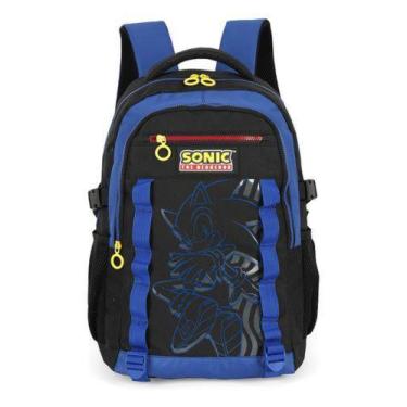 Imagem de Mochila De Costas Juvenil Original Sonic The Hedgehog - Luxcel