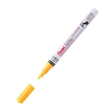 Imagem de Marcador Permanente Pentel Paint Marker Ponta Fina 2.9mm, Yellow (Amar