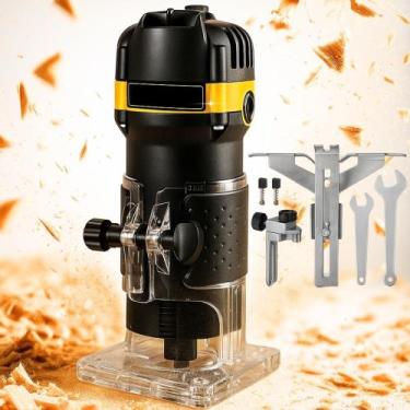 Imagem de Tupia Laminadora Marcenaria Profissional 2800RPM 110V Multiuso Madeira