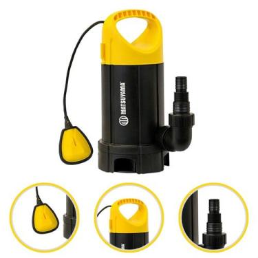 Imagem de Bomba Submersível Matsuyama 1 2HP 370W Água Limpa Suja Fossa Drenagem 