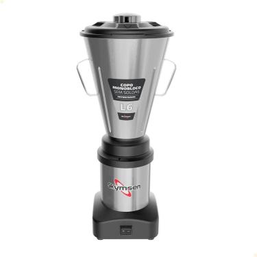 Imagem de Liquidificador Comercial L6 Em Inox 6 Litros Skymsen Copo Monobloco Bivolt 709816