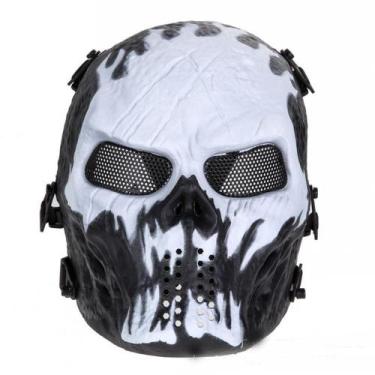 Imagem de Máscara de cosplay Skeleton Halloween Cosplay Adereços de plástico - y