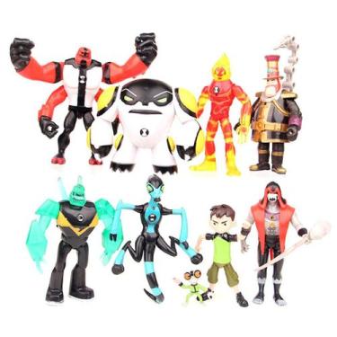Imagem de Figura Toy Ben10 Monster Luminous Collection, 9 unidades de 3 a 12 cm 