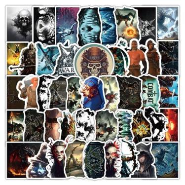 Imagem de Adesivos envoltos em vinil impermeável, anime, 50 unidades/lote - yiwe