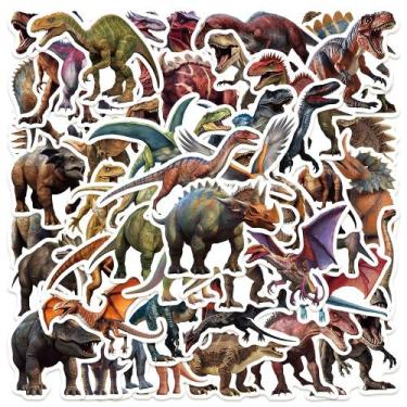 Imagem de Adesivos Jurassics Dinosaurs em vinil impermeável 50 unidades/lote - y