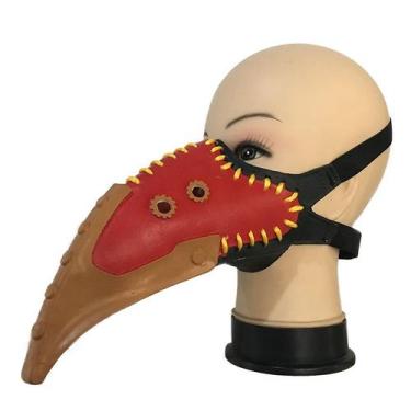 Imagem de Máscara de cosplay My Hero Academia Crow Latex Overhead para adultos -