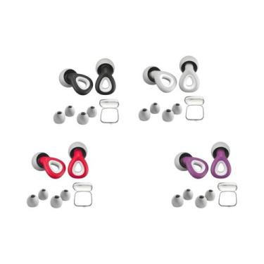 Imagem de Protetores Auriculares De Silicone Para Redução De Ruído Para Natação,