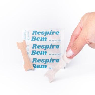 Imagem de Respire Bem 10 Unid Dilatador Nasal Esportivo Adesivo Bege - Palaziun