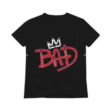 Imagem de Camiseta Feminina De Algodão plus Size Com Design De Michael Jackson, 