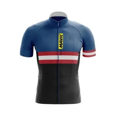 Imagem de Camisa De Ciclismo Masculina De Verão Respirável Manga Curta Para Bici