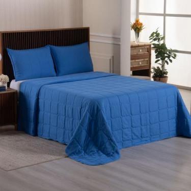 Imagem de Cobre Leito King 400 Fios Dupla Face Matelado 03 Peças Speciale Royal 