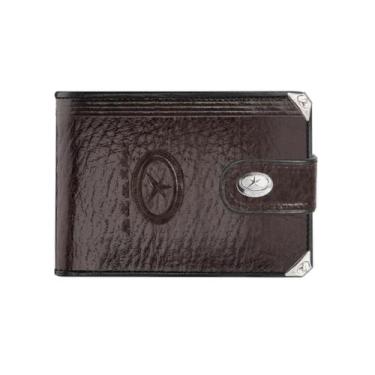 Imagem de Carteira Mitty Masculina em Couro Média Elegante M1SF - Fasolo, Marrom