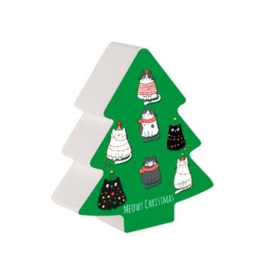 Imagem de Luminária árvore De Natal - Meowy Christmas