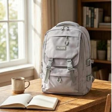 Imagem de Mochila Notebook Antifurto Resistente Escola Faculdade Impermeável Cor