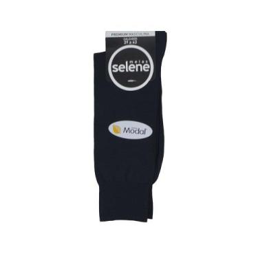 Imagem de Meia Masculina Selene Preto  8350.001.550, 39-43