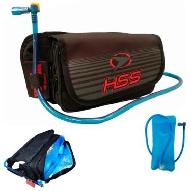 Imagem de Pochete Ferramantas c/ Bolsa de Hidração 1 Litro Moto Trilha Motocross