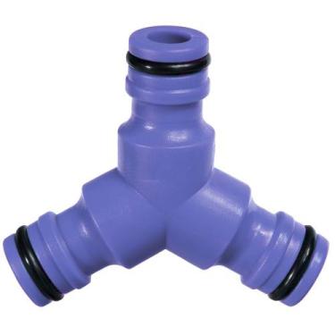 Imagem de Conector Triplo P/Engate Rapido 1/2" Pvc 664688 Palisad