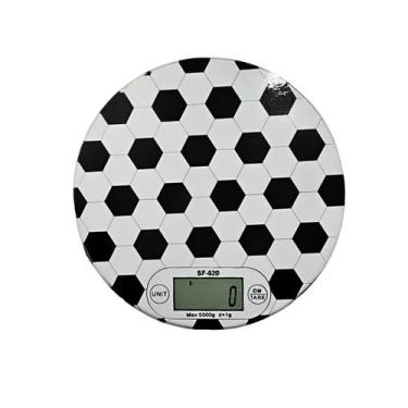 Imagem de Balança digital de cozinha em vidro 5 kilos - Imporbras