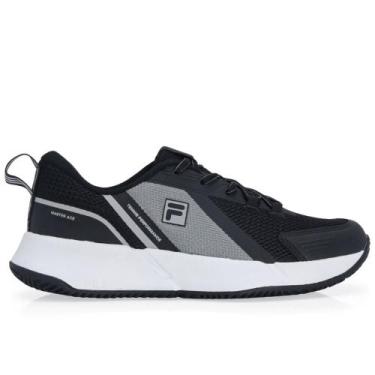 Imagem de Tênis Fila Master Ace Clay - Saibro Preto e Cinza, 40