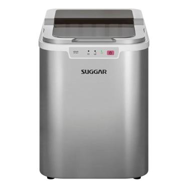 Imagem de Máquina De Gelo 127V 15Kg Por Dia Suggar Prata Suggar Ice Maker