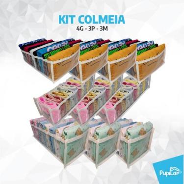 Imagem de Kit 10 colmeias  organizadoras 3p / 3m / 4g - pupilar