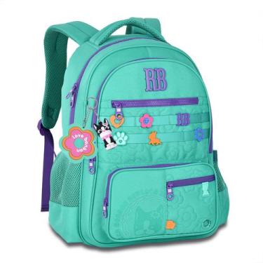 Imagem de Mochila De Costas Rebecca Bonbon Oficial Feminina Escolar, Verde