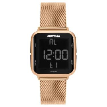 Imagem de Relogio mormaii feminino rose gold digital mo6600af/8j