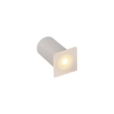 Imagem de Balizador Nordecor Kinne Mini Embutir Quadrado Led Bivolt Branco 3000k