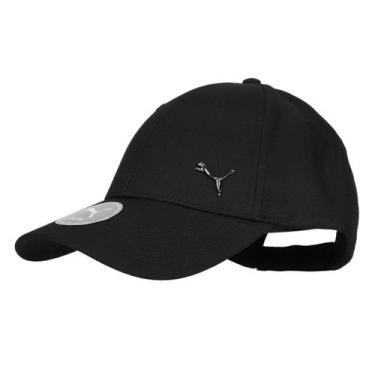 Imagem de Boné Puma Aba Curva Logo, Preto, Único