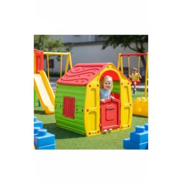 Imagem de Casinha Infantil Divertida Multicolor - Montagem Rápida - Congratulati