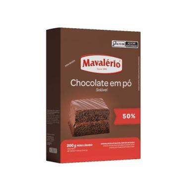 Imagem de Chocolate em pó 50% cacau mavalério 200g