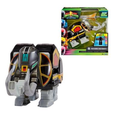Imagem de Boneco Dinozord Mastodonte Power Rangers Combinável Original Infantil 