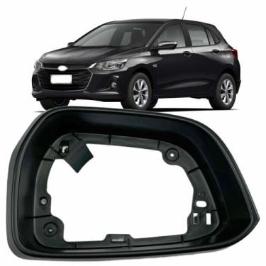 Imagem de Aro Moldura Retrovisor Onix 2020 A 2025 Lado Esquerdo - ENGEKAR