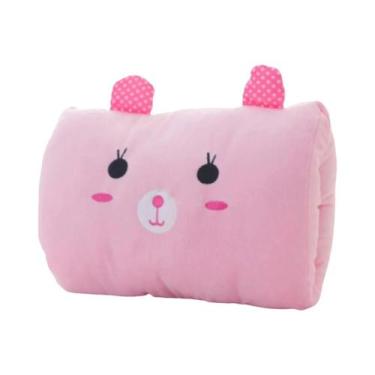 Imagem de Luvas De Pelúcia Rosa De Urso Para Crianças, Almofadas Criativas De De