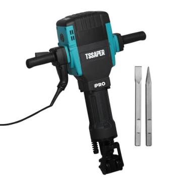 Imagem de Martelete Demolidor Rompedor Profissional 62j 2100w Tssaper linha PRO 