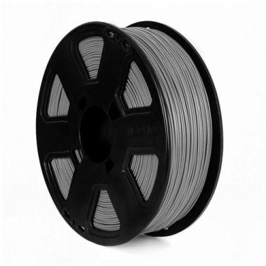 Imagem de Filamento para Impressora 3D - PLA - Prata - 1Kg - 1,75mm - 3D Fila PL